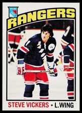 1976-77 O-Pee-Chee #75 Steve Vickers