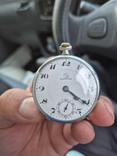 ELECTION Men's Pocket Watch Analog with Signs of Wear, Working Condition