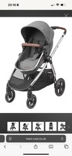 Maxi Cosi Zelia Luxe 2-in-1 Pushchair Twillic Truffle With Footmuff