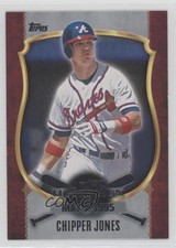 2015 Topps First Home Run Series 1 Silver Chipper Jones #FHR-10 HOF 0q5