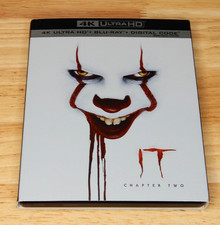 It - Chapter Two 4K Ultra HD Blu-ray, 2019 Film Includes Slipcover