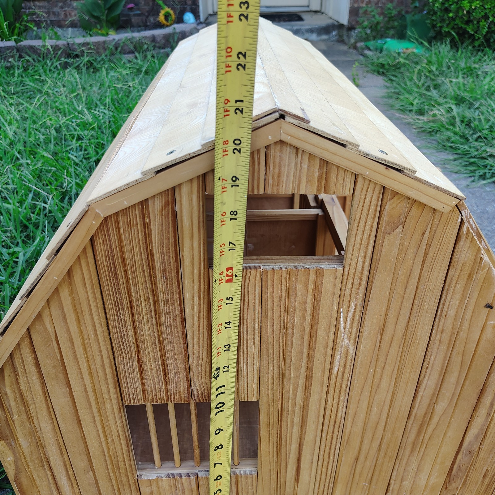 Breyer Deluxe Horsebarn Two Stall Large All Wood Vintage Retired Scale 1:9