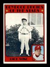 1972 Topps #345 Rick Wise KP EX/EX+ X3704816