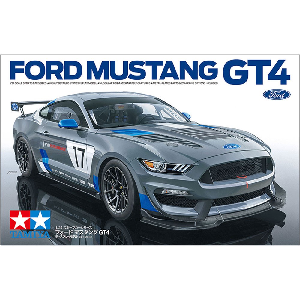 Tamiya 24354 Ford Mustang GT4 1:24 Plastic Model Kit - Image 5