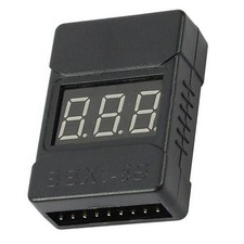 1 8S Lipo/Li ion/Fe Battery Low Voltage Meter Tester Enhance Battery Life