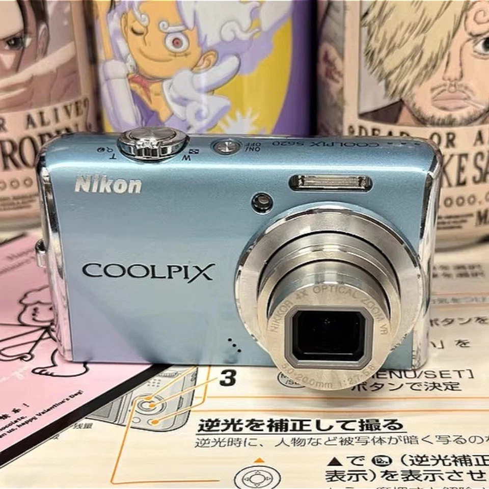 Nikon Coolpix S620 Digital Camera 4x Optical Zoom 12.2MP English Language Blue - Image 3 of 4
