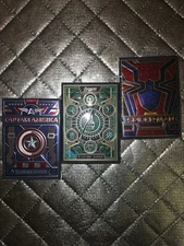 Theory11 Super Heroes Playing Cards Lot Of 3