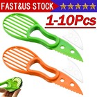 Avocado Cutter Corer Separator Pulp Shea Butter Scoop Fruit Peeler Slicer Knife