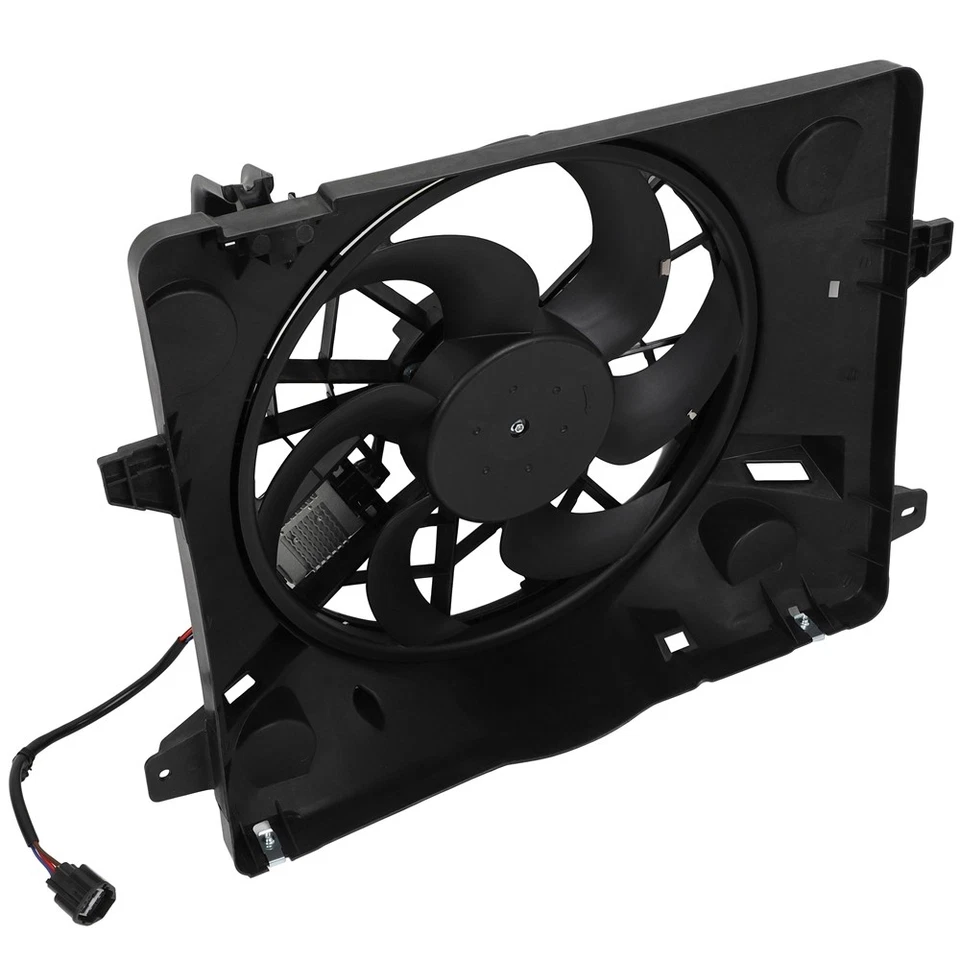Electric Radiator Cooling Fan Assembly For 2003-2005 Ford Crown Victoria 621290 Foto 2 de 4