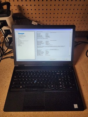 Dell Precision 3530 i5-8400H 2.5GHz No RAM/HDD/OS Quadro P600 GPU #3