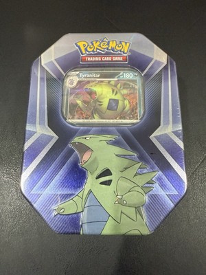 Pokmon TCG Tyranitar Collector Tin with Promo Holo + 3 Booster Packs New  Sealed | eBay