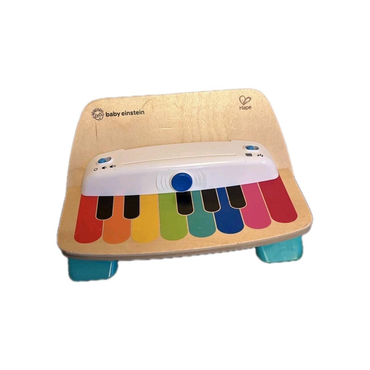 Baby Einstein and Hape Magic Touch Piano Wooden Musical Toddler Toy
