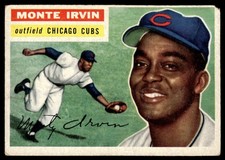 Top 10 Baseball Cards to Remember Monte Irvin 28