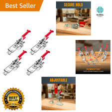4PK Toggle Clamp, 2000 lbs Capacity, 40341 Self-Lock U-Bolt Adjustable Latch ...