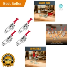 4PK Toggle Clamp, 2000 lbs Capacity, 40341 Self-Lock U-Bolt Adjustable Latch ...
