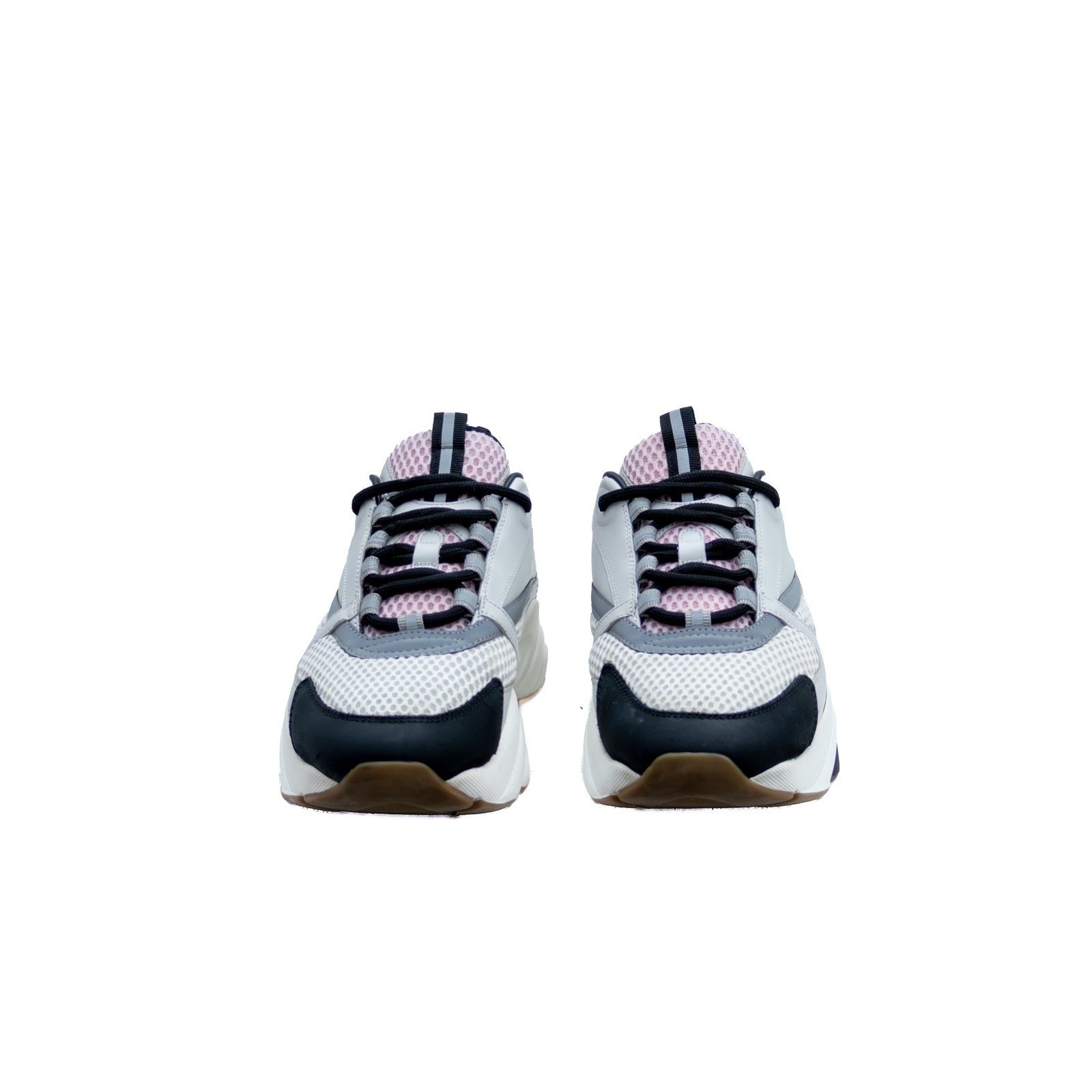 Dior B-22 Chunky Mesh Sneakers – Grey / Pink - Size EU 41 / US 10 image 2