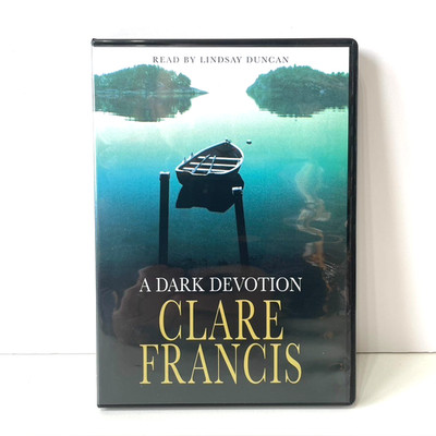 A Dark Devotion CD Audiobook by Clare Francis Crime Murder Mystery Fiction 3 CDs