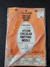 Susan Bates Circular Knitting Needle 36 Inch Plastic Circlon Whisper Smooth