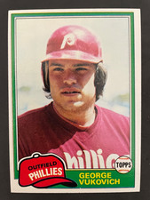 1981 Topps - George Vukovich #598 (RC) Phillies