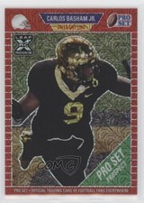 2021 Leaf Pro Set Metal Red Mojo 19/35 Carlos Basham Jr #13 s1i