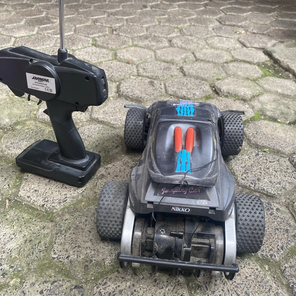 Vintage Nikko scale 1:14 The Original Jumping Car RC car in original Selten - Bild 4 von 4