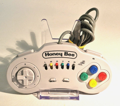Honey Bee SF-9 Controller für Super Nintendo SNES   Turbo Auto Slow   Top