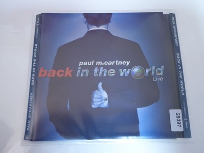 PAUL MCCARTNEY back in the world - live VG+/EX (2CD, Rock, Capitol)