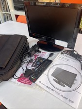 Curry’s 16 LED Backlit LCD TV & DVD Combo with Case Remote Control and Stand