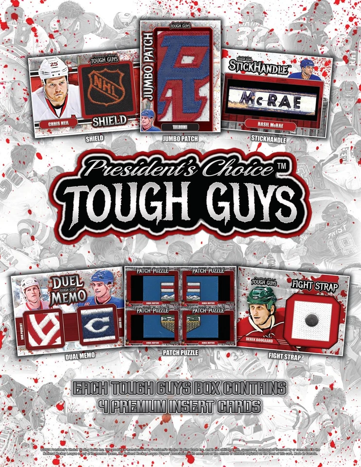 2024 PRESIDENT'S CHOICE TRADING CARDS TOUGH GUYS HOCKEY HOBBY BOX - Image 3 of 4