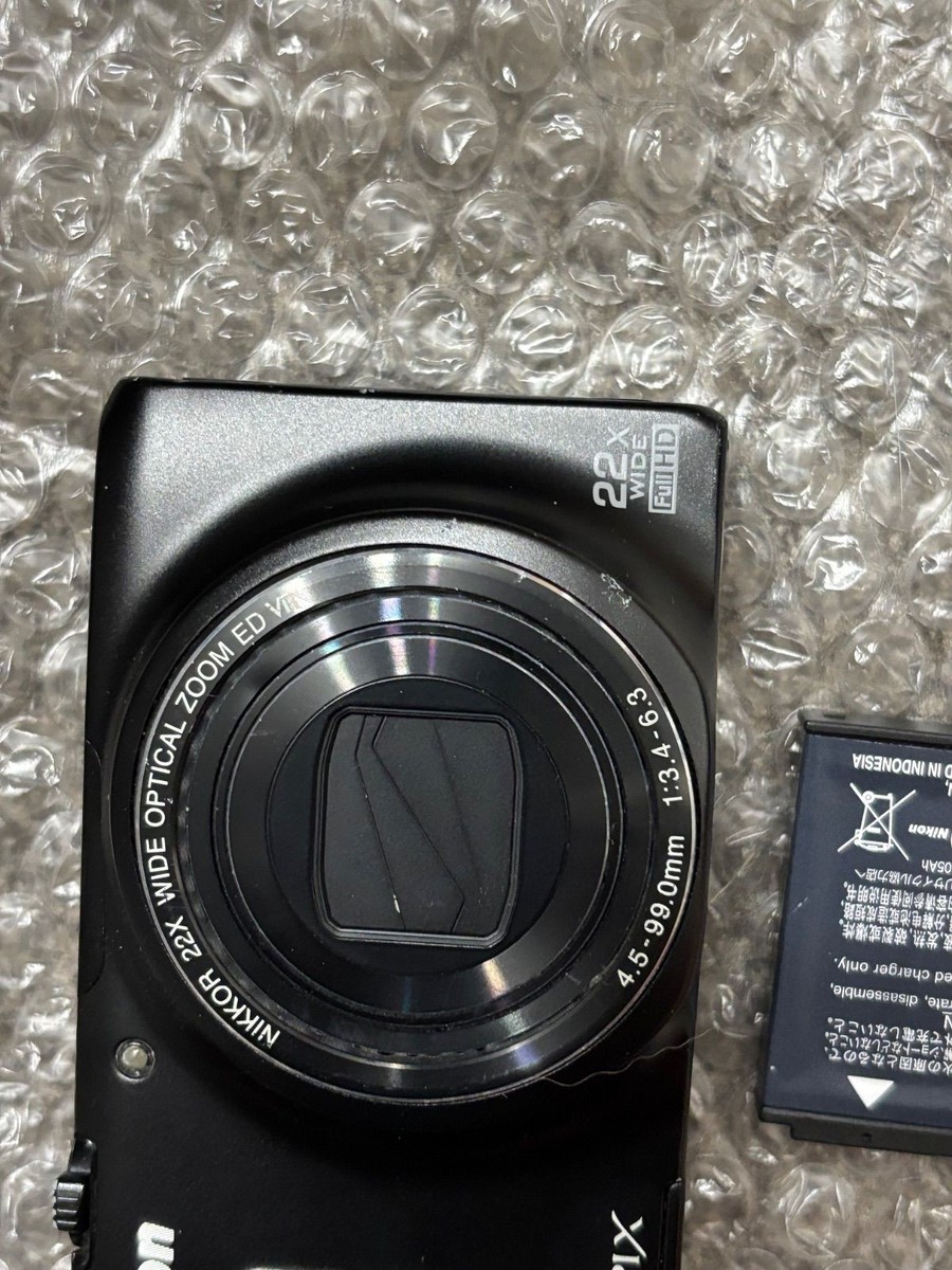 Nikon Coolpix S9500 18.1 MP Digital Camera - Black for sale online