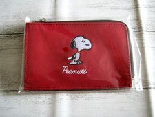 Snoopy Peanuts Pass Card Case Coin Holder Keychain Japan Anime Character Access