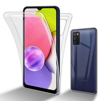 HüLle FüR Samsung Galaxy A03S Handy Case Cover Fullcover Display SchutzhüLle