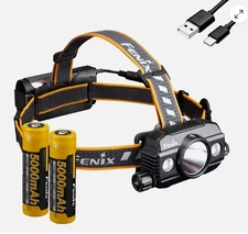Fenix HP30R v2.0 (Black) 3000 Lumen Spotlight & Floodlight Headlamp