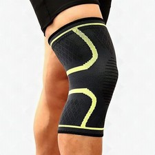 Knee Compression Sleeve Brace Support Pain Relief Arthritis Sport Joint XL New