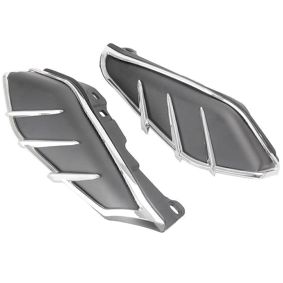 2x Deflectores de calor del motor de asiento de marco medio para Harley Touring 2009-16 Foto 4 de 4