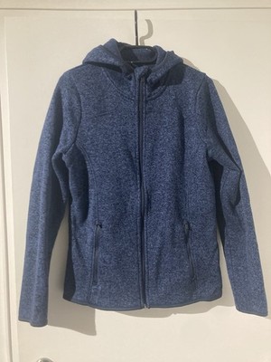 TCM Tchibo Outdoor Jacke Damen Gr. S Blau Sports Performance Kapuze Sportjacke