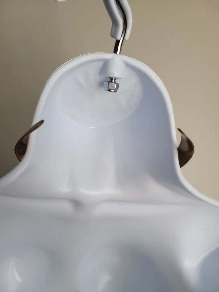 Collar de par de bronce martillado vintage Foto 4 de 4