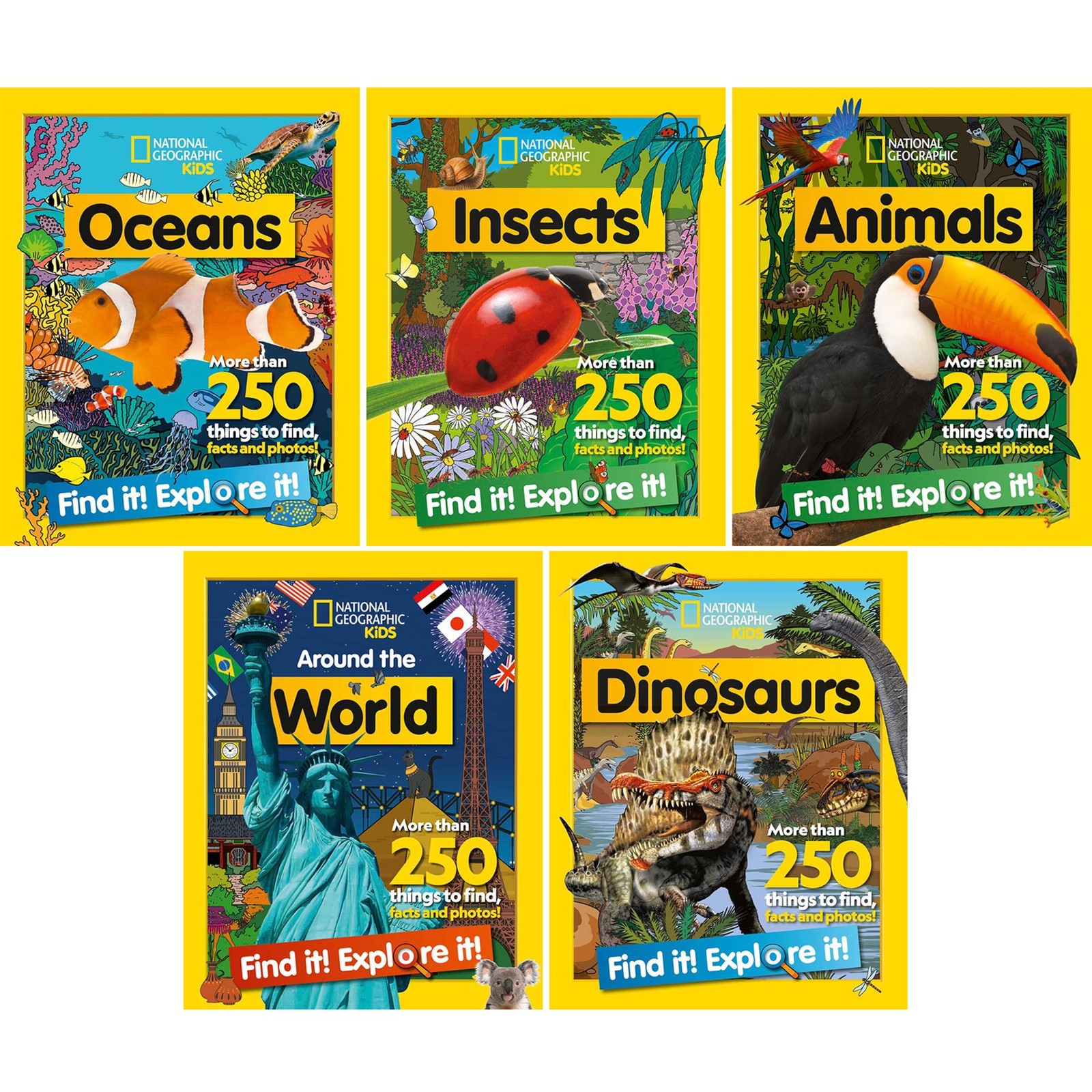 National Geographic Kids: Find It! Explore It! Collection