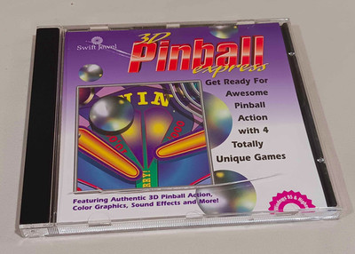 3D Pinball Express By Swift Jewel CD-ROM PC Game For Windows 95 or Higher