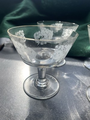 Chance Glas Fiestaware 6er Set Champagner Coupes Calypto Michael Harris gebraucht