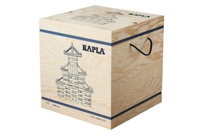 Kapla  1000 Kasten Holzblättchen Pinienholz Bausteine