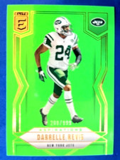 Darrelle Revis 2025 Panini Donruss Elite Neon Green Aspirations /999 - Jets