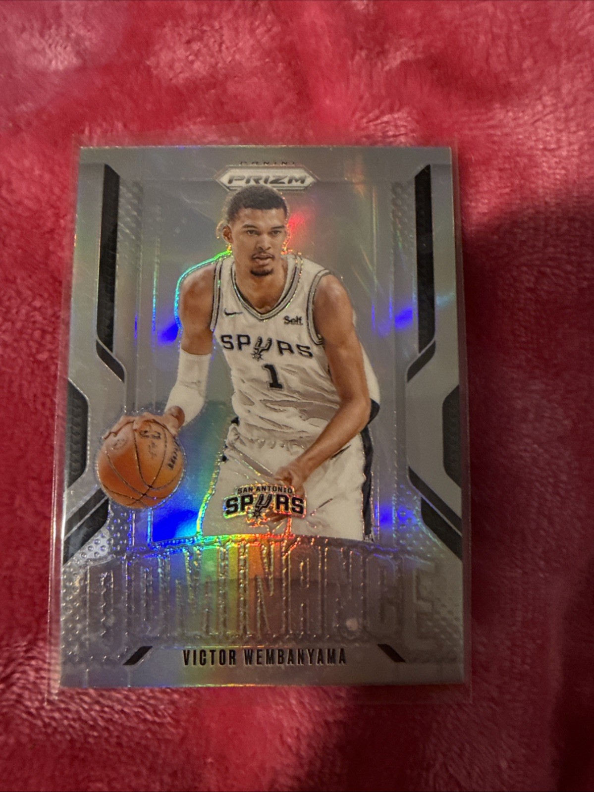 2024-25 Panini Prizm - Dominance Victor Wembanyama #7 Silver Prizm