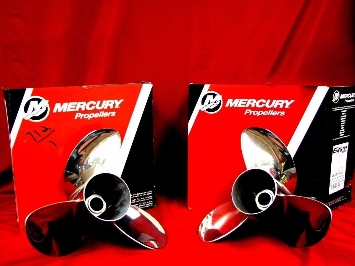 Mercury Prop Set - Enertia ECO 23 Pitch RH&LH Part#s 48-8M0151263