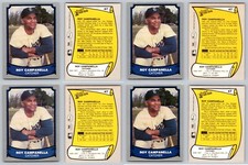 Roy Campanella 4 Card Lot - Brooklyn Dodgers / Baltimore Elite Giants HOF