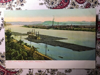 Coal Fleets, Ohio River, Pottsburgh, Pennsylvania