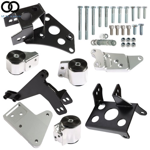Engine Mount Bracket Kit For 19962000 Civic KSwap EK Chassis K20 K24 KSeries eBay
