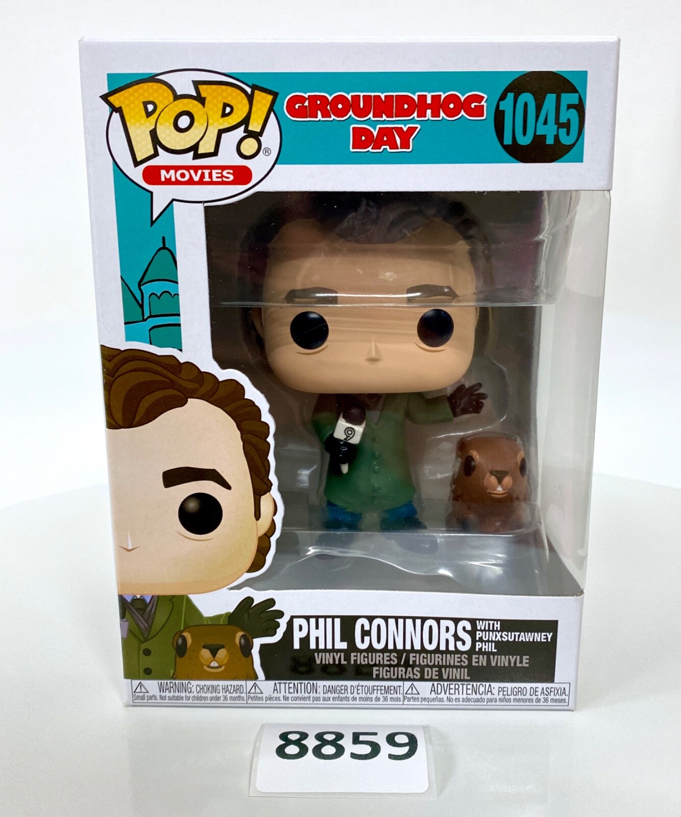 Funko Pop! Ground Hog Day Phil Connors Punxsutawney Phil #1045 Vinyl Figure