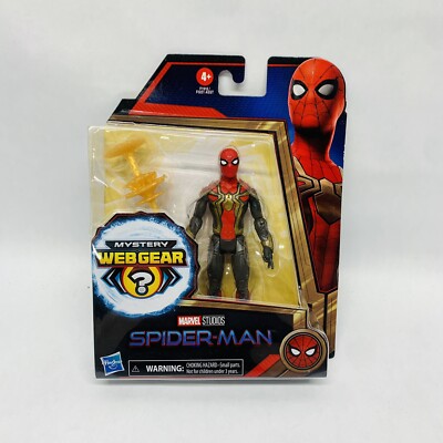    Hasbro Marvel Mystery Web Gear Integrated Suit Spider-Man 6'' Action Figure