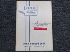 752-455 1967 Piper Apache PA-23 & PA-23-160 Owners Handbook